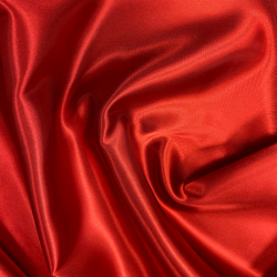 Doublure satin rouge