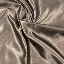 Doublure satin marron foncé