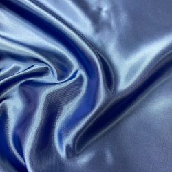 Satin Acetate Bemberg bleu