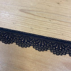 Dentelle noire 3cm