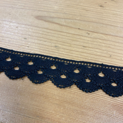 Dentelle noire 3,5cm