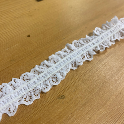 Dentelle blanche 2,5cm